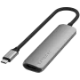 Satechi ST-P4SM sąsajos šakotuvas USB Type-C 10000 Mbit/s Pilka