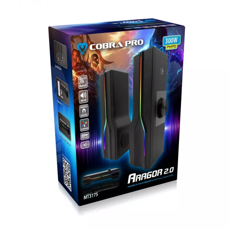 Media-tech MT3175 Juoda
