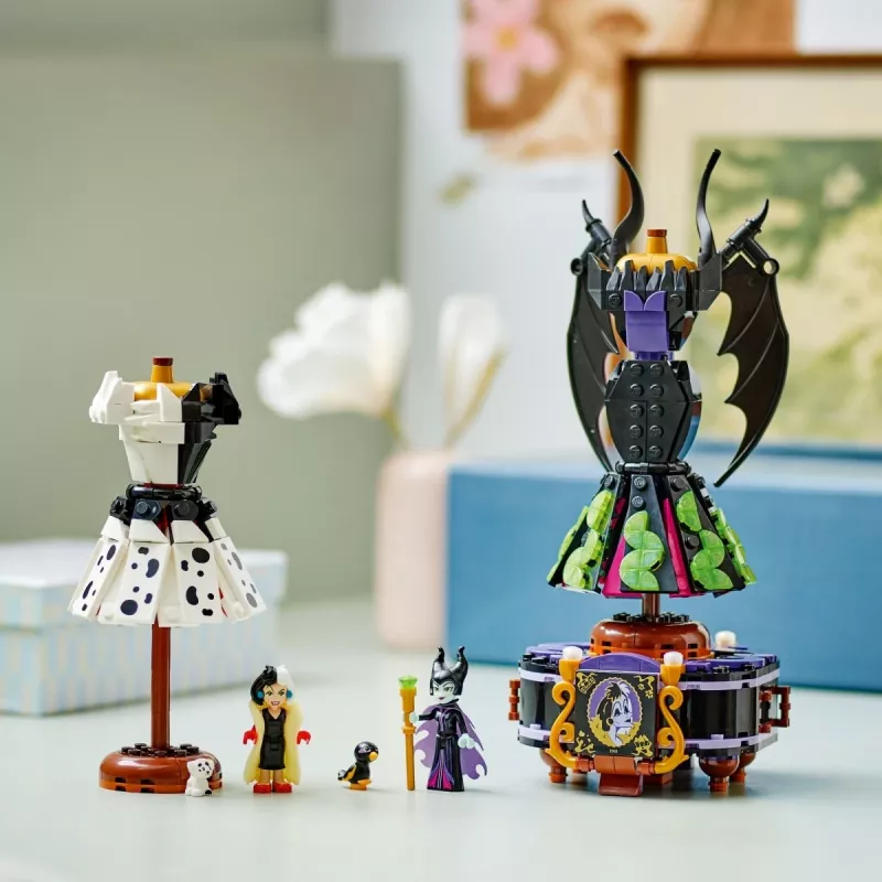 LEGO DISNEY 43262 Piktosios ir Kruelos de Vil suknelės