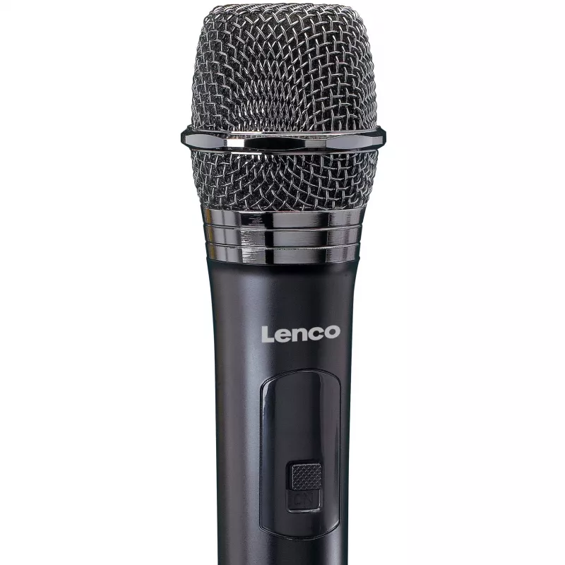 Sceninis mikrofonas Lenco MCW-011BK