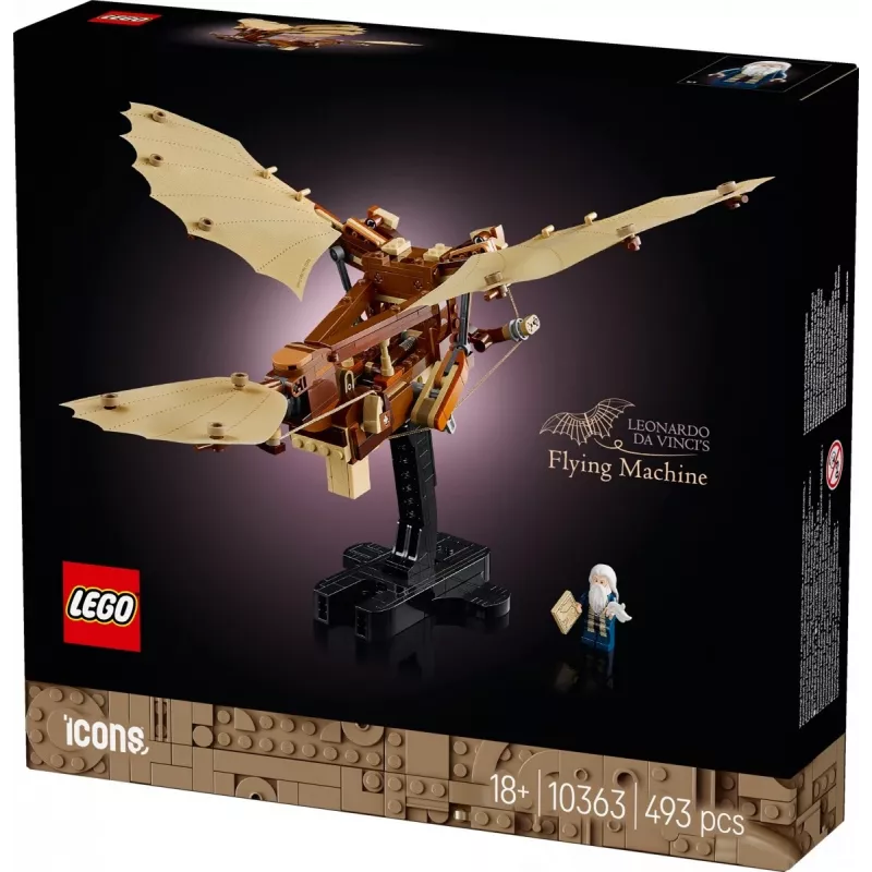LEGO ICONS 10363 Leonardo da Vinci skraidantis aparatas