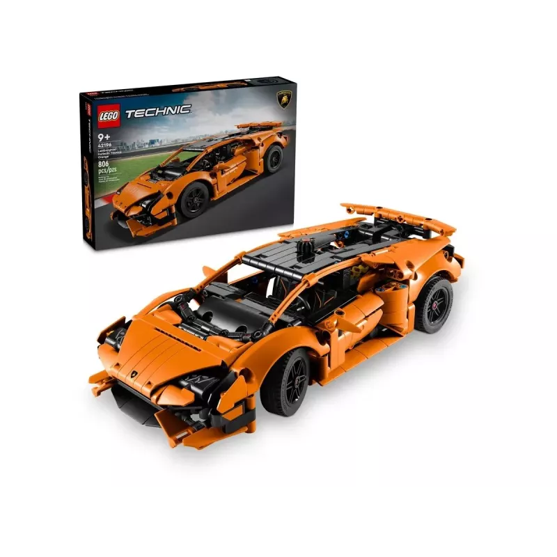 LEGO TECHNIC 42196 Lamborghini Huracán Tecnica Oranžinė