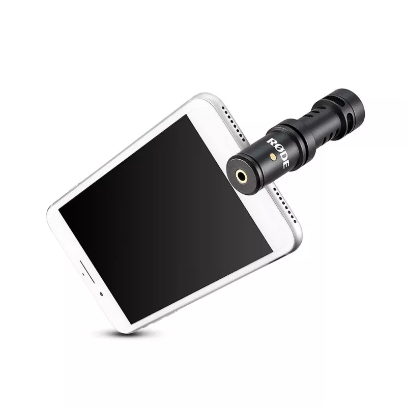 RØDE VideoMic Me-L juodas išmaniojo telefono mikrofonas