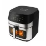 Karšto oro gruzdintuvė ESPERANZA EKA005, 8 l talpa, 1600 W, jutiklinis valdymas, 10 programų, nerūdijantis plienas, juoda
