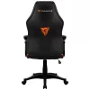 Žaidimų kėdė Thunder X3 EC1 juoda oranžinė — ergonomiškas dizainas, reguliuojamas aukštis
