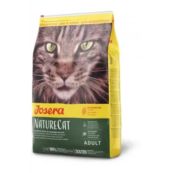 Sausas kačių maistas JOSERA NatureCat Adult Poultry & Salmon 2 kg, be grūdų, 33% baltymų, 20% riebalų