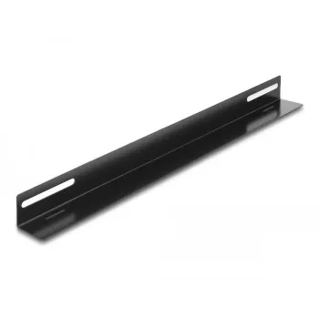 Tvirtinimo laikiklis DeLOCK 19 colių 450x40mm 2 vnt. Juodas Metalas