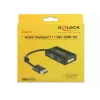DeLOCK 0,16 m DisplayPort/VGA+HDMI+DVI VGA (D-Sub)+ HDMI + DVI juoda