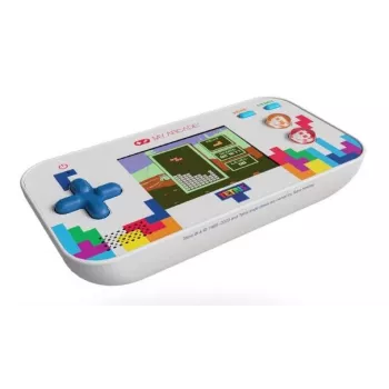 Nešiojamoji žaidimų konsolė My Arcade Tetris Gamer V su 2,5 colio (6,35 cm) ekranu, USB-C, AAA baterija, įvairiaspalvė
