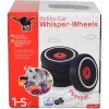 Važiuojamas žaislinis automobilis Simba-Dickie BIG Bobby-Car Whisper Wheels, mažo triukšmo ratų komplektas
