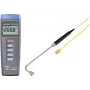 VOLTCRAFT K101 + TP 206 temperatūros matavimo prietaisas -200 iki +1370 °C zondas K tipo