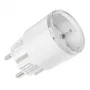 Išmanusis lizdas Shelly Plug S Gen3 — „Wi‑Fi“ išmanusis lizdas su energijos stebėjimu, F tipas, 110–230 V, 2500 W, baltas