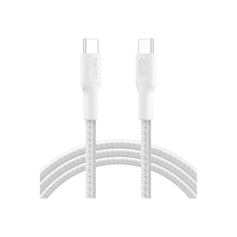 USB laidas Belkin BoostCharge Pro 2m USB C baltas