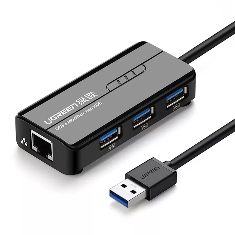 Tinklo plokštė Ugreen 20265 Ethernet 1000 Mbit/s USB laidinė