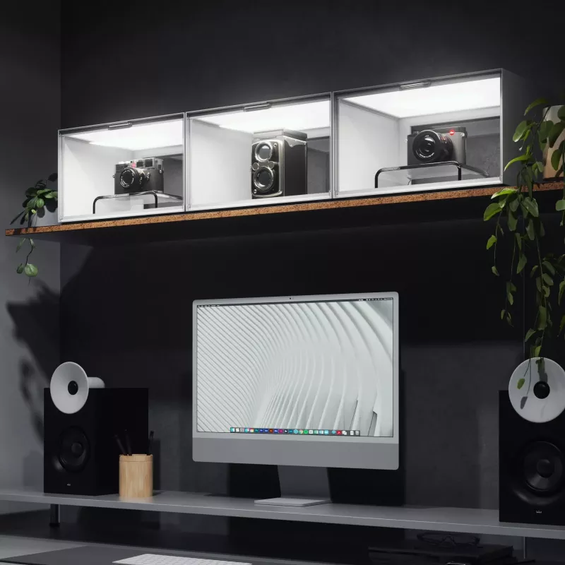 Išmanusis LED ekrano skydelis Nanoleaf X Fantaqi EXPO SQFX01K02-4WT — modulinis dekoratyvinio apšvietimo skydelių rinkinys