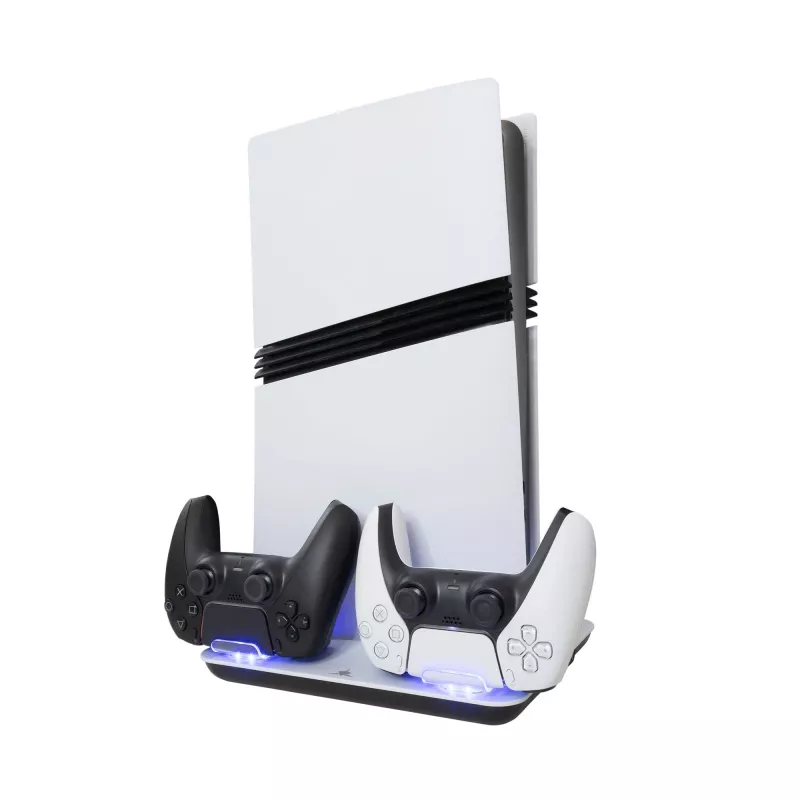 Aušinimo pagalvėlė White Shark Guard-2, skirta PS5, su integruotu įkrovimo dokku (modelis PS5-05102V2)