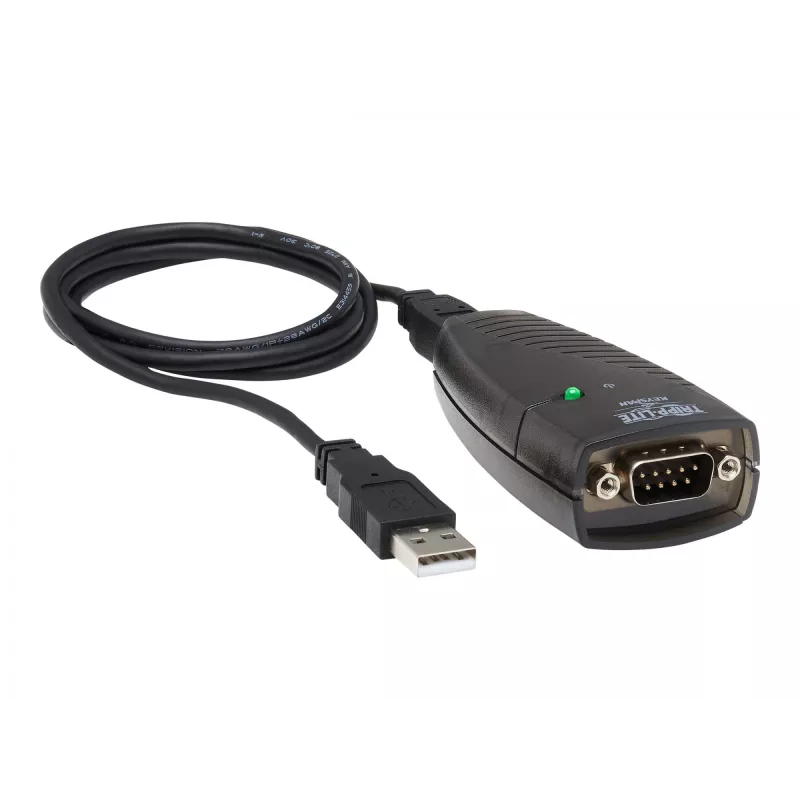 Tripp Lite USA-19HS Keyspan USB-serijinis adapteris - USB-A kištukas į DB9 RS232 kištuką - 0,91 m - TAA (USA-19HS)