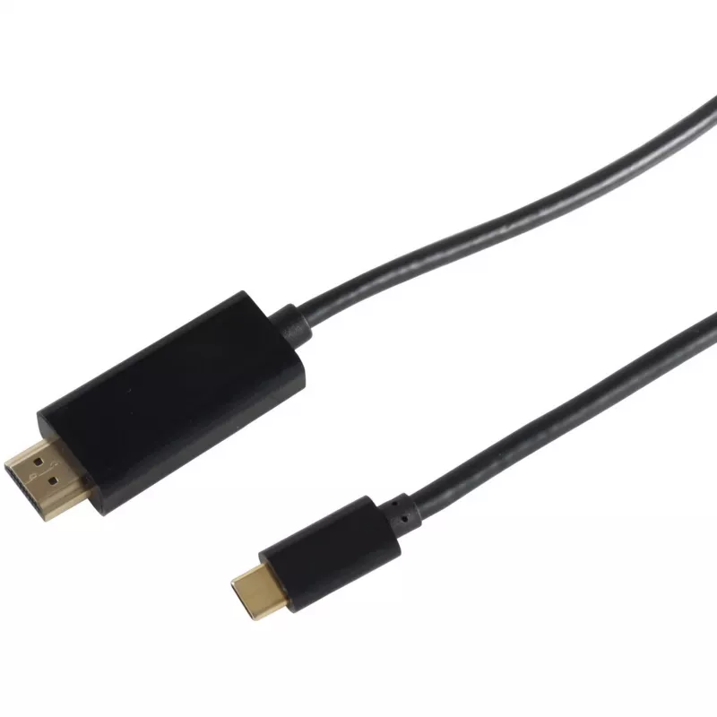 HDMI laidas ShiverPeaks BS10-56025 1m HDMI A tipo į C mini jungtį juodas