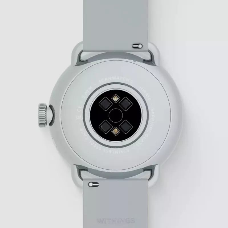 Withings ScanWatch 2 1.6 cm (0.63) OLED 38 mm hibridinis nerūdijančio plieno