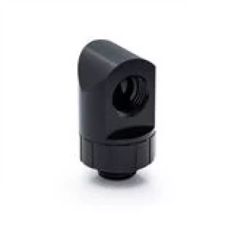 90° Rotary Fitting BitsPower Artemis BPM-AT90R-MB, matinė juoda