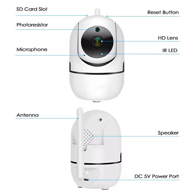 Denver IIC-172 Wi-Fi Camera from Tuya