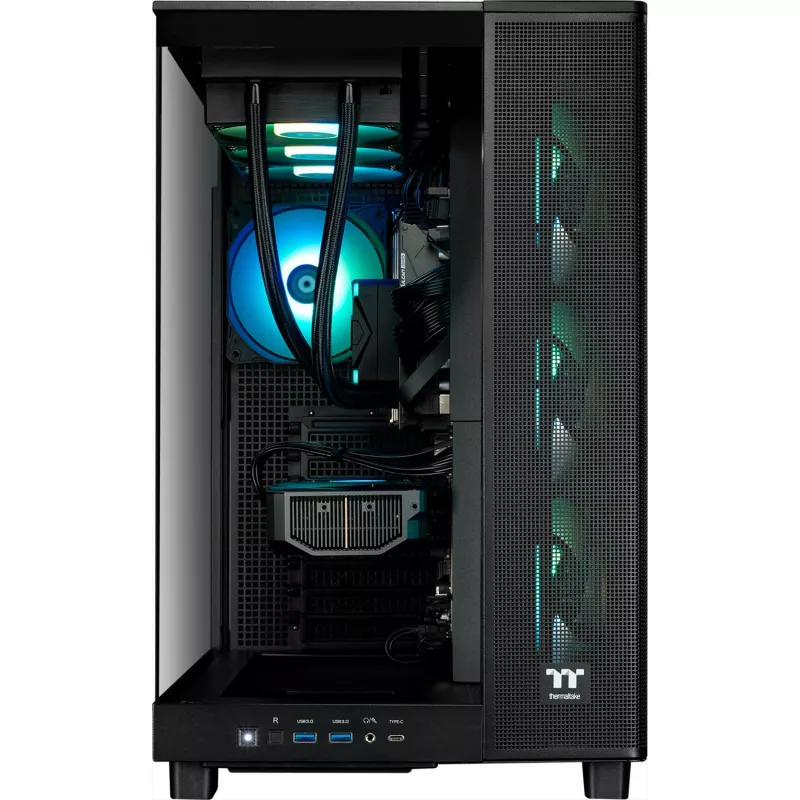 FTW A-Line LCS 5070Ti D5, žaidimų kompiuteris juodas/permatomas, Windows 11 Home