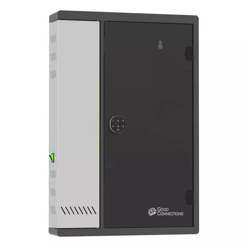 Good Connections sieninis įkrovimo spintelė iki 11, USB-C, 30W prievadas