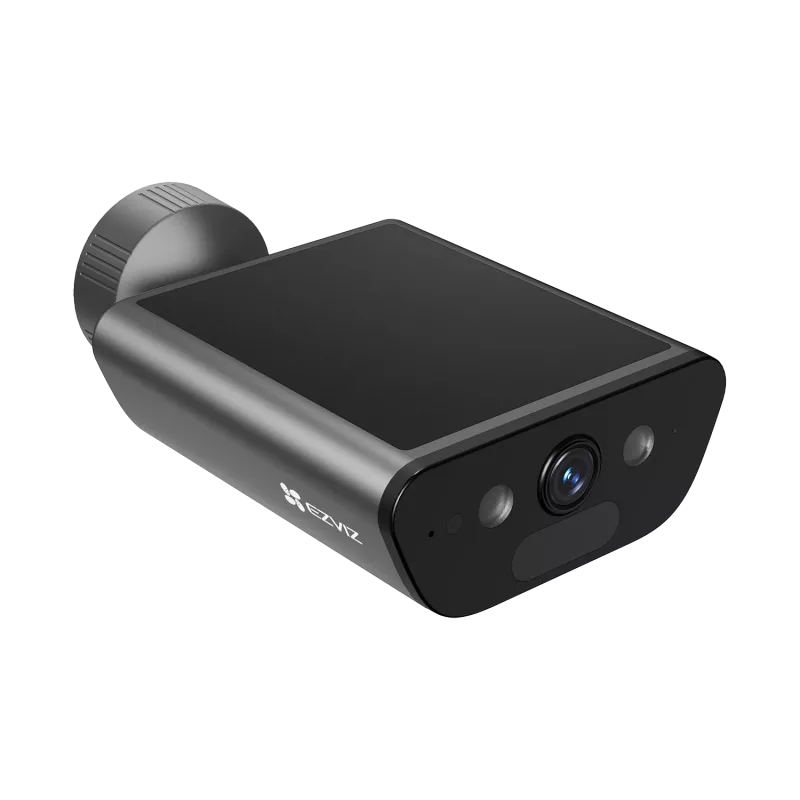 IP apsaugos kamera EZVIZ EB5 Bullet 4K, 8 MP, 3840×2160, 2,8 mm, 113° HFOV, IP65, baterija 10400 mAh, Wi‑Fi, 15 kadrų/s
