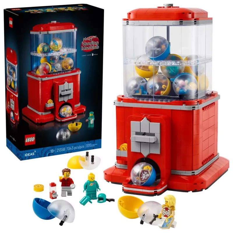LEGO IDEAS 21358 Minifigūrėlių pardavimo automatas