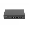 Lanberg Switch PoE+ Rack 10/19 RSFE-4P-2FE-60