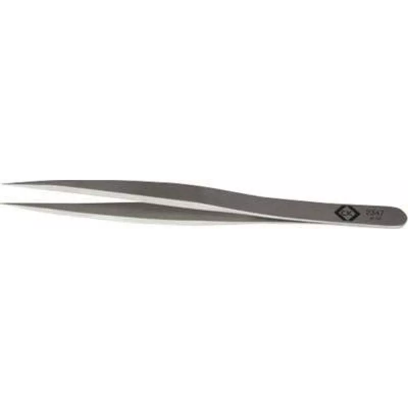 Precision tweezers c.k tools T2347 120 mm fine tip