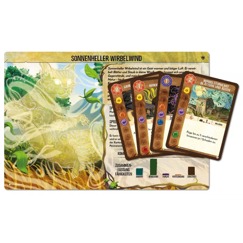 Spirit Island: Sonnenheller Wirbelwind, stalo žaidimo mini papildymas