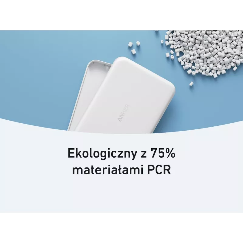Anker MagGo Power Bank 10K Magnetic Wireless White, White