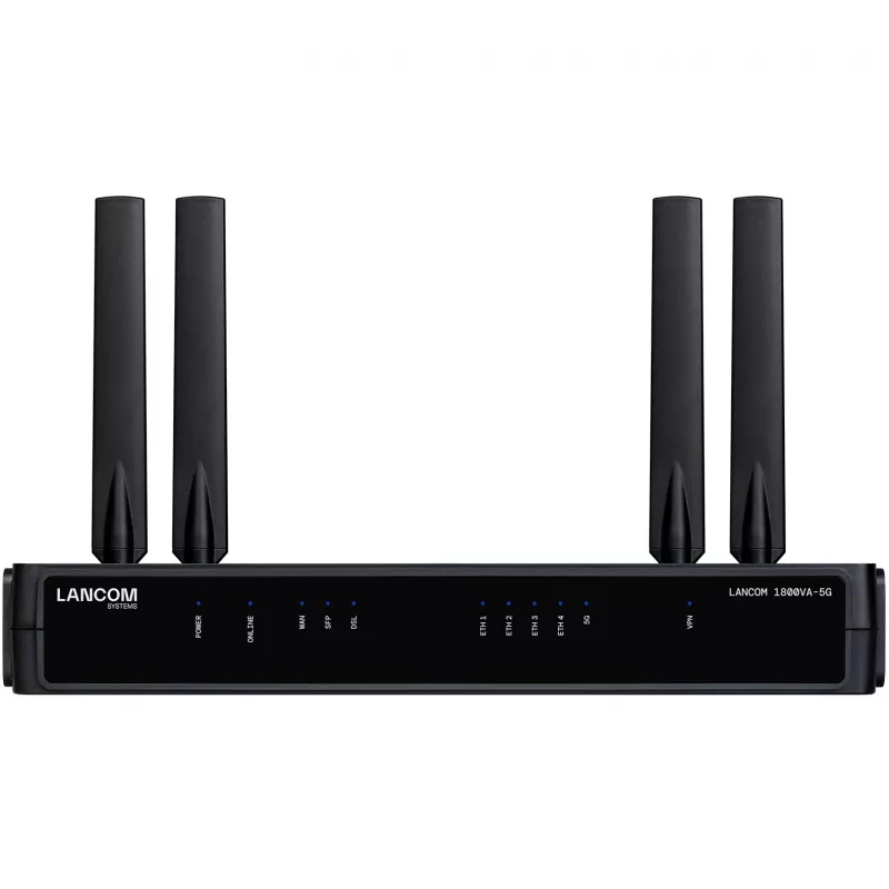 Lancom 62151 tinklo įrenginys juodas