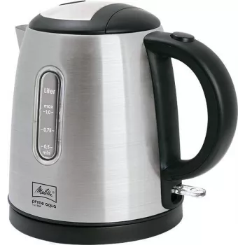 Elektrinis virdulys Melitta Prime Aqua mini Top 1L 2200W Juodas Nerūdijantis plienas