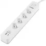 Apsauginis daugiagyslis lizdas PROTECT 4PL 1A1C USB T/LZ12-PRO015/1000