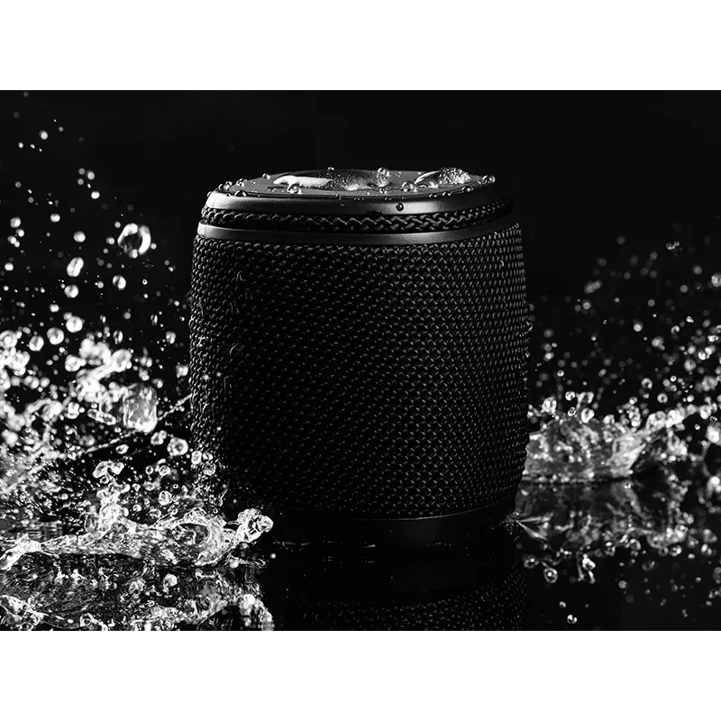 Nešiojamas stereo garsiakalbis TRACER Splash S (Bluetooth 5.1, 5 W RMS, IPX5, 6 h baterija) Juodas