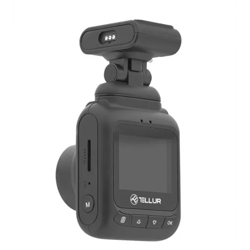 Automobilinis vaizdo registratorius Tellur Dash Patrol DC1 FullHD 1080P juodas