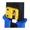 Užspaudimo įrankis Alantec NI040, skirtas RJ-45 jungtims, plieninė konstrukcija, plastikinės rankenos, juoda/mėlyna