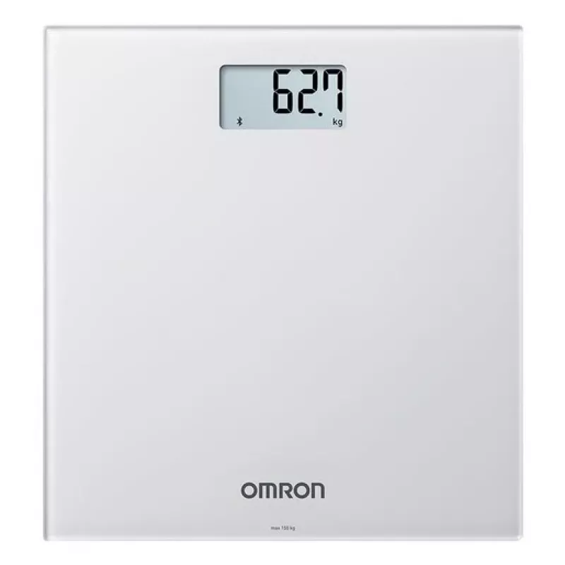 Omron HN300T2 Intelli IT stačiakampės pilkos elektroninės asmeninės svarstyklės