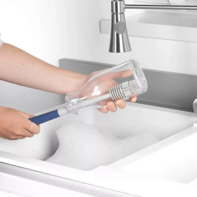 Butelių šepetėlis Beldray LA032807FEU7 Deep Clean Rubber – butelių valymo šepetėlis su gumine galvute