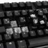 Klaviatūra Ducky Origin Phantom Juoda universali USB QWERTZ vokiška