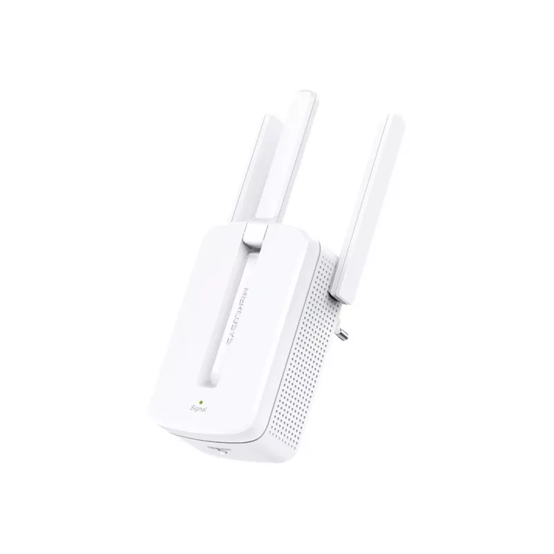 Mercusys WiFi N kartotuvas 300Mbps WiFi tinklo plėtiklis belaidis stiprintuvas MW300RE (N300, 2 išorinės antenos)