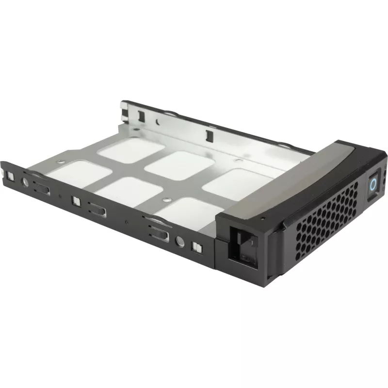 Laikmenų korpusas Inter-Tech ES-3525-JY Juodas Plastikas Plienas 180mm