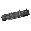 Pakeitimo 3 elementų nešiojamojo kompiuterio baterija BTI L77991-005, skirta HP 850 G7 / 855 G7 / 850 G8 / ZBook Firefly 15 G8, 11,55 V 5850 mAh (68 Wh), juoda