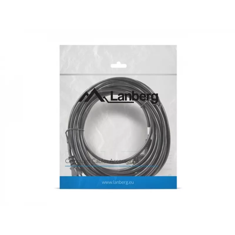 Lanberg CA-C13C-11CC-0100-BK maitinimo kabelis Juodas 10 m C13 jungtis CEE7/7
