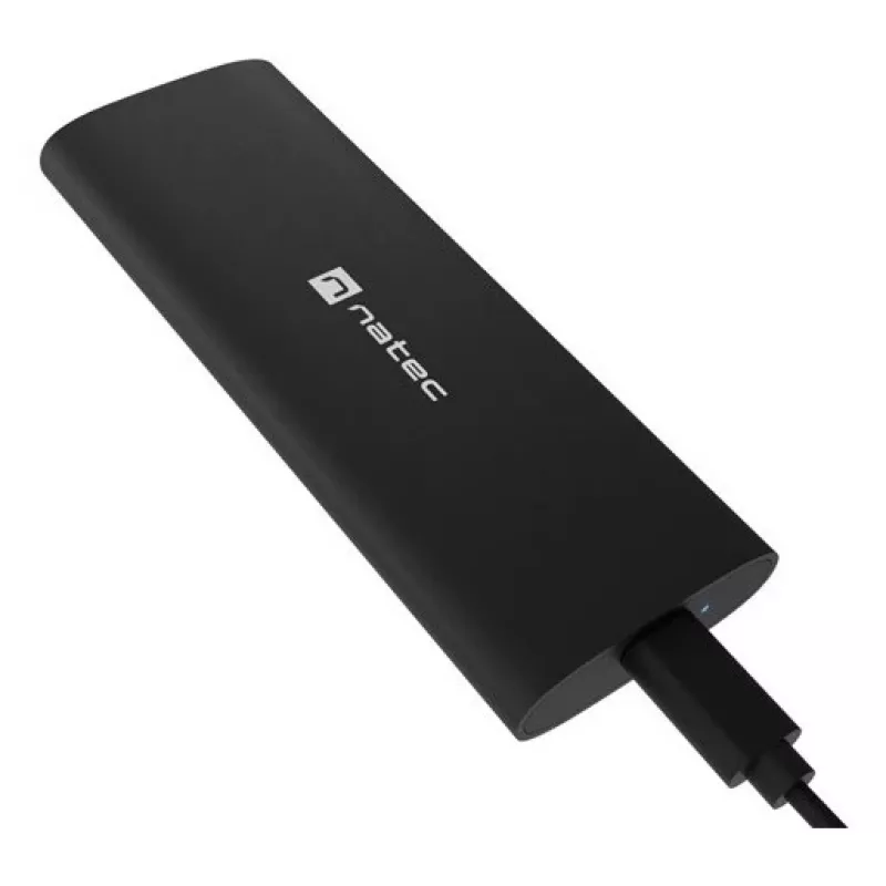 NATEC NKZ-2286 saugojimo diskų dėklas SSD dėklas Juodas M.2