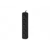 Lanberg PS0-05E-0300-BK ilginimo laidas 3 m, 5 AC išvadai, vidaus naudojimui, juoda (PS0-05E-0300-BK)