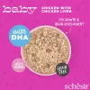 Šlapias kačių maistas Agras Pet Foods Schesir Baby in Brühe 70 g – vištiena, be grūdų, jaunikliams