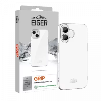 Dėklas EIGER EGCA00616 Skaidrus dėklas, skirtas iPhone 16 15.5 cm
